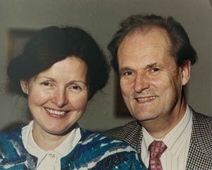 Klinkmann mit seiner Frau Hannelore